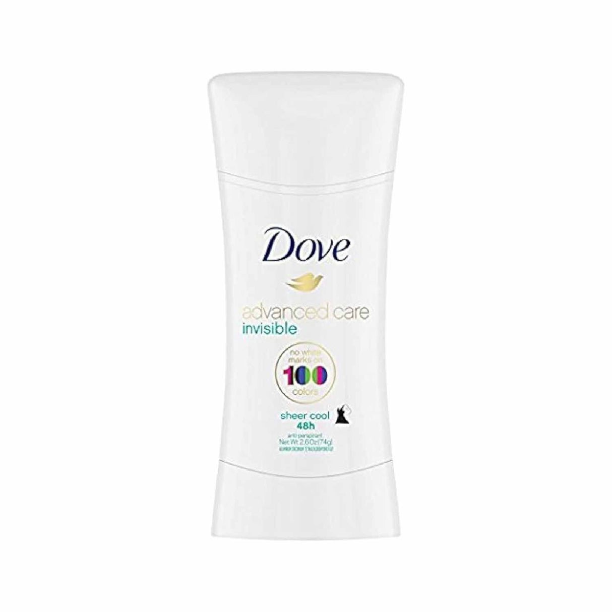 Dove Advanced Care Antiperspirant Deodorant  Sheer Cool- 2.6 Oz - 12 Pack