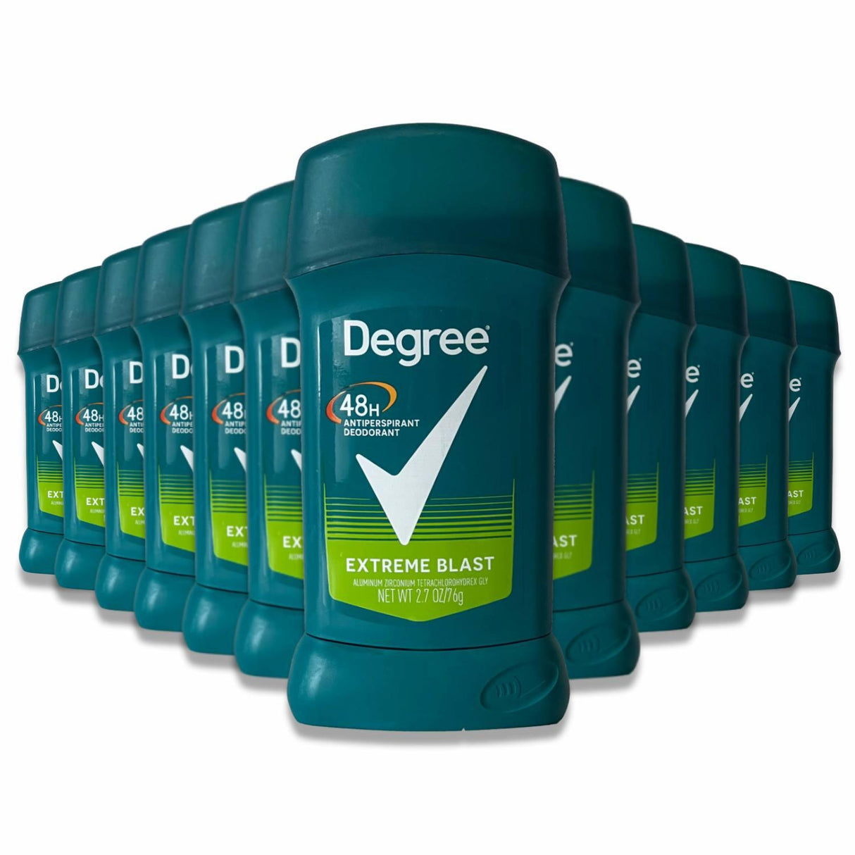 Degree Men Invisible Solid, Extreme Blast Bulk - 2.7 Oz - 12 Pack (6939385790620)