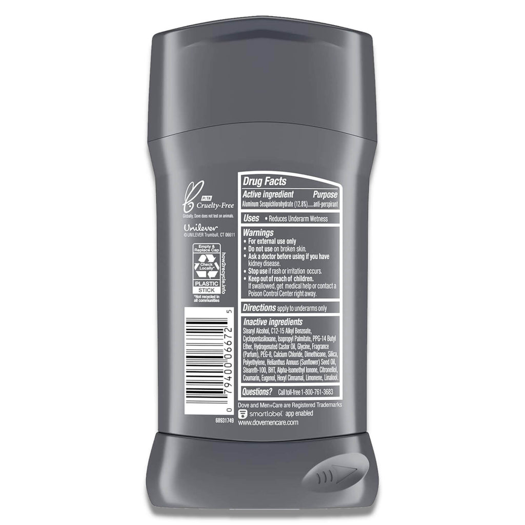 Dove Men+Care Extra Fresh Deodorant Stick - 12 Pack (2.7 oz) Contarmarket