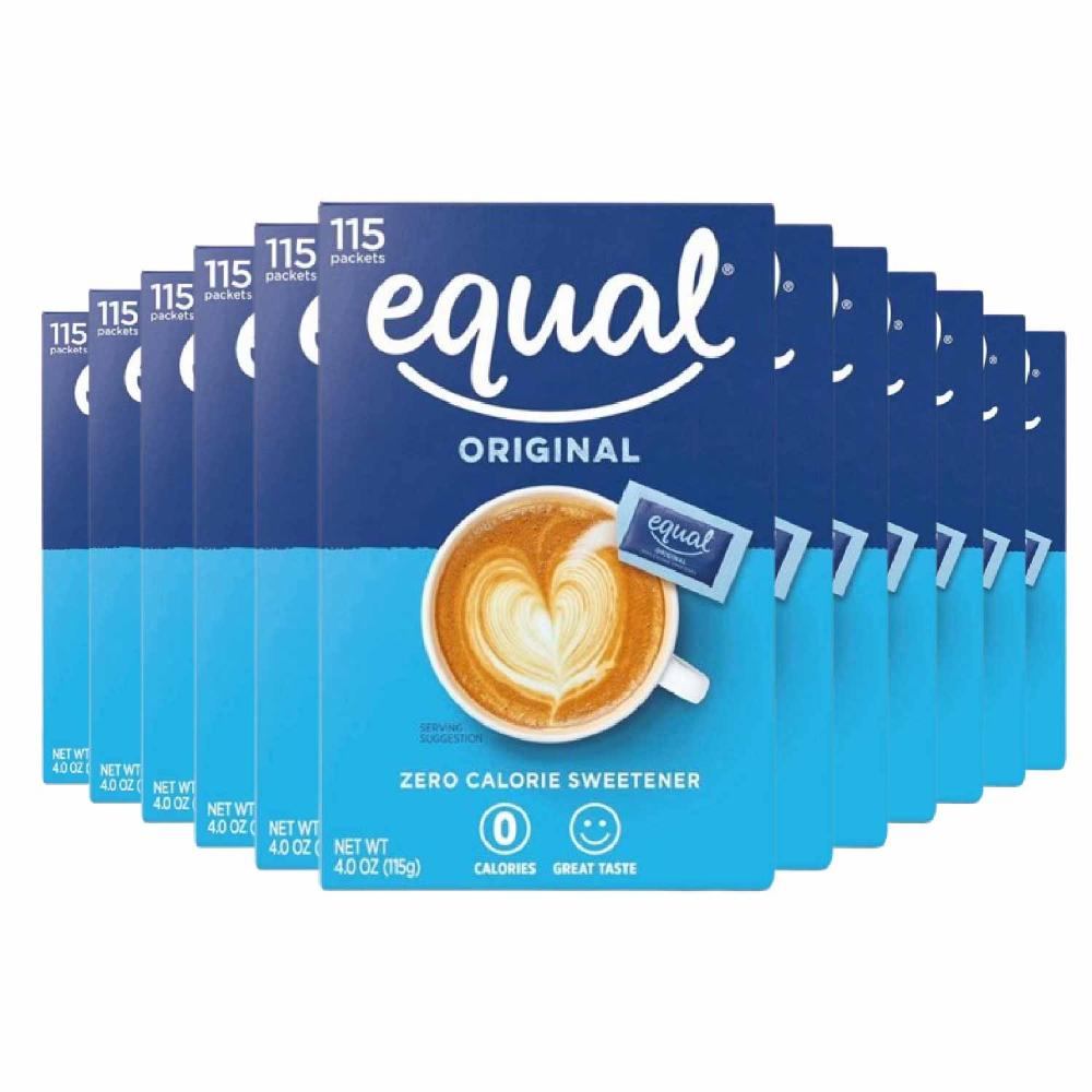 Equal - Zero Calorie Sweetener - 115 Count - 12 Pack