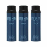 Calvin Klein Eternity Aqua for Men Body Spray - 5.4 fl Oz - 3 Pack