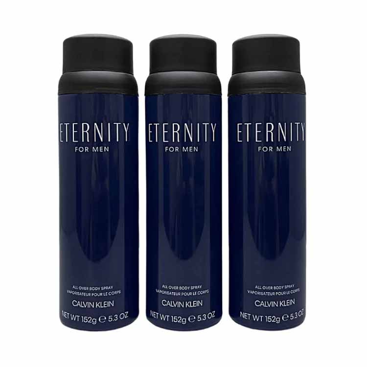 Calvin Klein Eternity for Men Spray - 5.4 fl Oz - 3 Pack