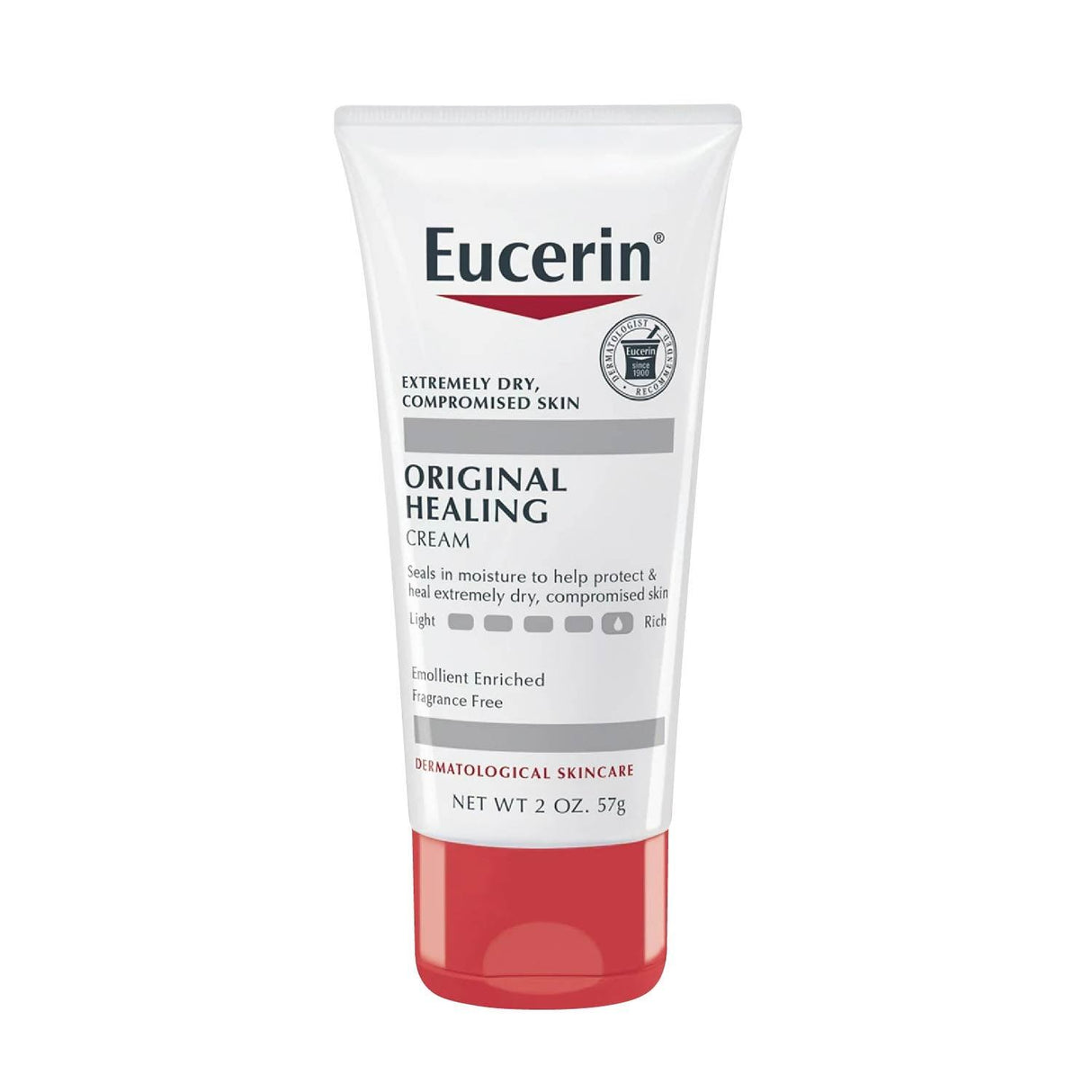 Eucerin Original Healing Rich Creme - 2 Oz, 12 Pack - Travel Size