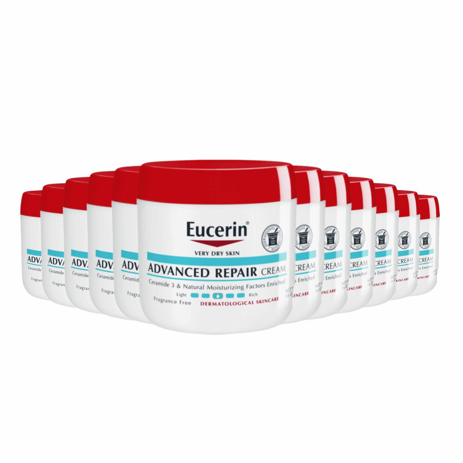 kom videre sæt ind Examen album Eucerin Advanced Repair Fragrance Free Body Cream for Dry Skin - 16oz –  Contarmarket