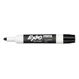 Expo - Low Odor Dry Erase Markers, Black, Bullet Tip - 12 Ct