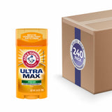 A&H Deodorant UltraMax Solid Fresh, 2.6 oz - 240 Pack