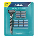 Gillette Mach3 Razor Blade Refills - 20 Ct