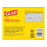 Glad Small Twist-Tie Trash Bags, Febreze Fresh Clean Scent - 4 Gal - 156 Ct