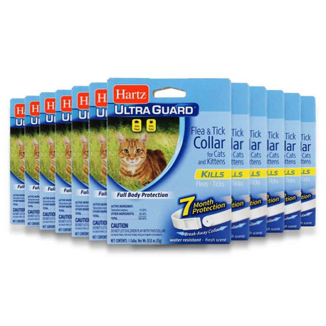 Hartz UltraGuard Flea & Tick Collar for Cats - 12 Pack Contarmarket