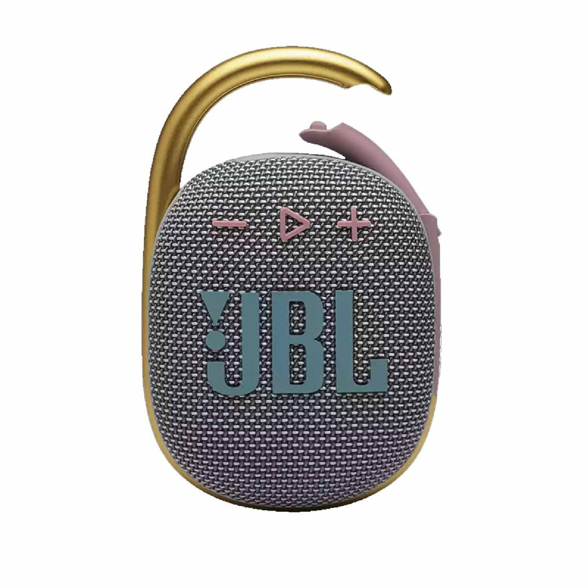 JBL Clip 4: Portable Speaker with Bluetooth, Built-in Battery, Waterproof and Dustproof Feature  - Gray