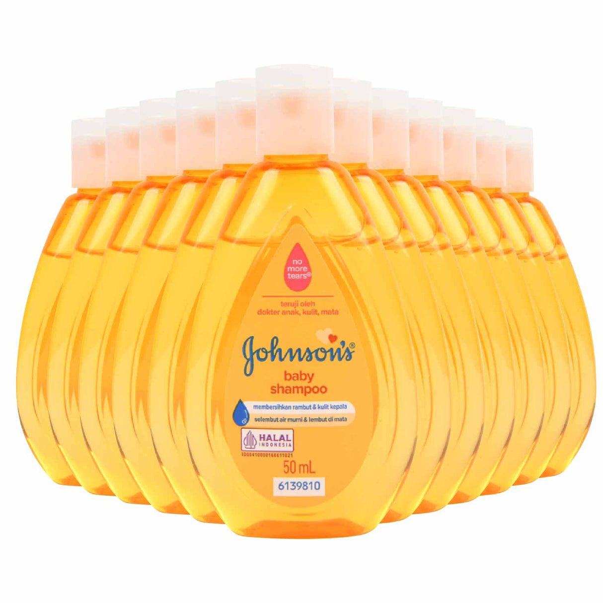 Johnson's Baby Shampoo, Classic, 50ml - 72 Pack