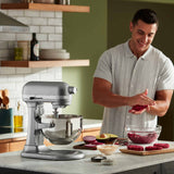 KitchenAid 5.5 Quart Bowl-Lift Stand Mixer - Silver