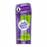 Lady Speed Stick Invisible Dry Antiperspirant & Deodorant, Powder Fresh - 2.3 oz - 12 Pack