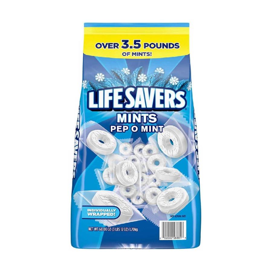 Life Savers Pep-O-Mint Breath Mints 3 lb