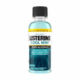 Listerine Cool Mint Mouthwash - Zero Alcohol - 3.2 oz - 24 Pack - Travel Size