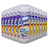 Lysol - Dual Action Disinfecting Wipes, Citrus - 35 Ct - 12 Pack