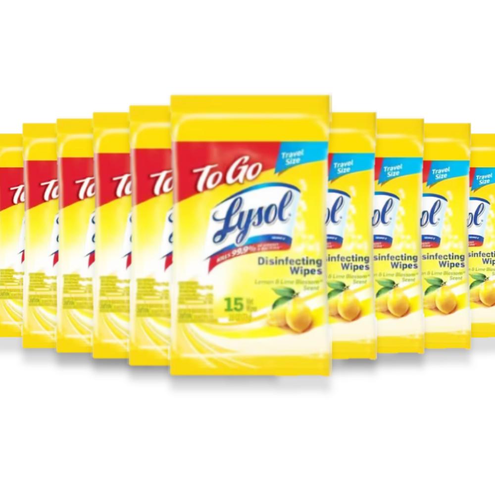 Lysol To-Go Disinfecting Wipes - 24 Pack (15-Count) Contarmarket