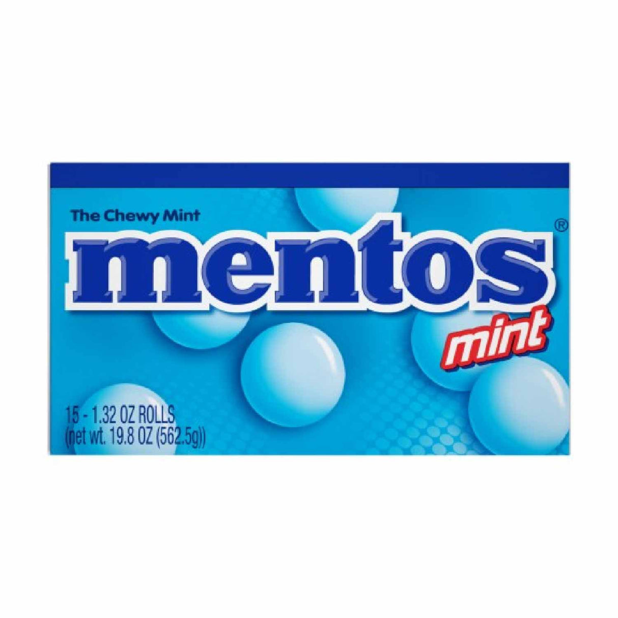 Mentos Chewy Mint Rolls (1.32oz ea) - 14 ct - 15 Pack