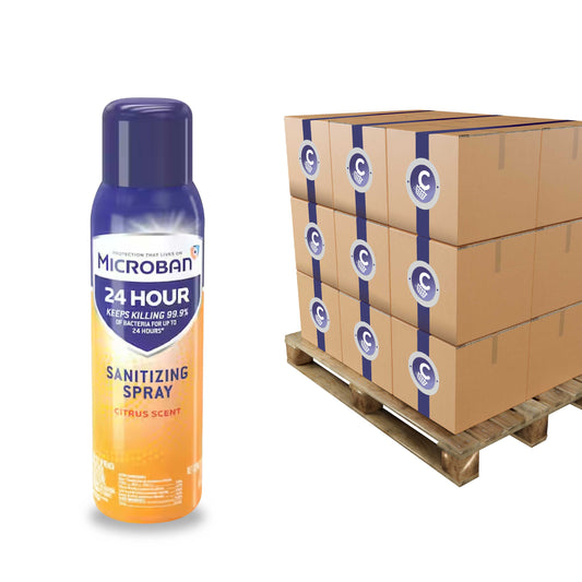 Microban Aero Citrus 15 oz -  6 Pack - 120 Cases - Pallet -