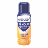 Microban 24 Hour Aerosol Spray Disinfectant, Citrus Scent – 15 oz - 6 Pack