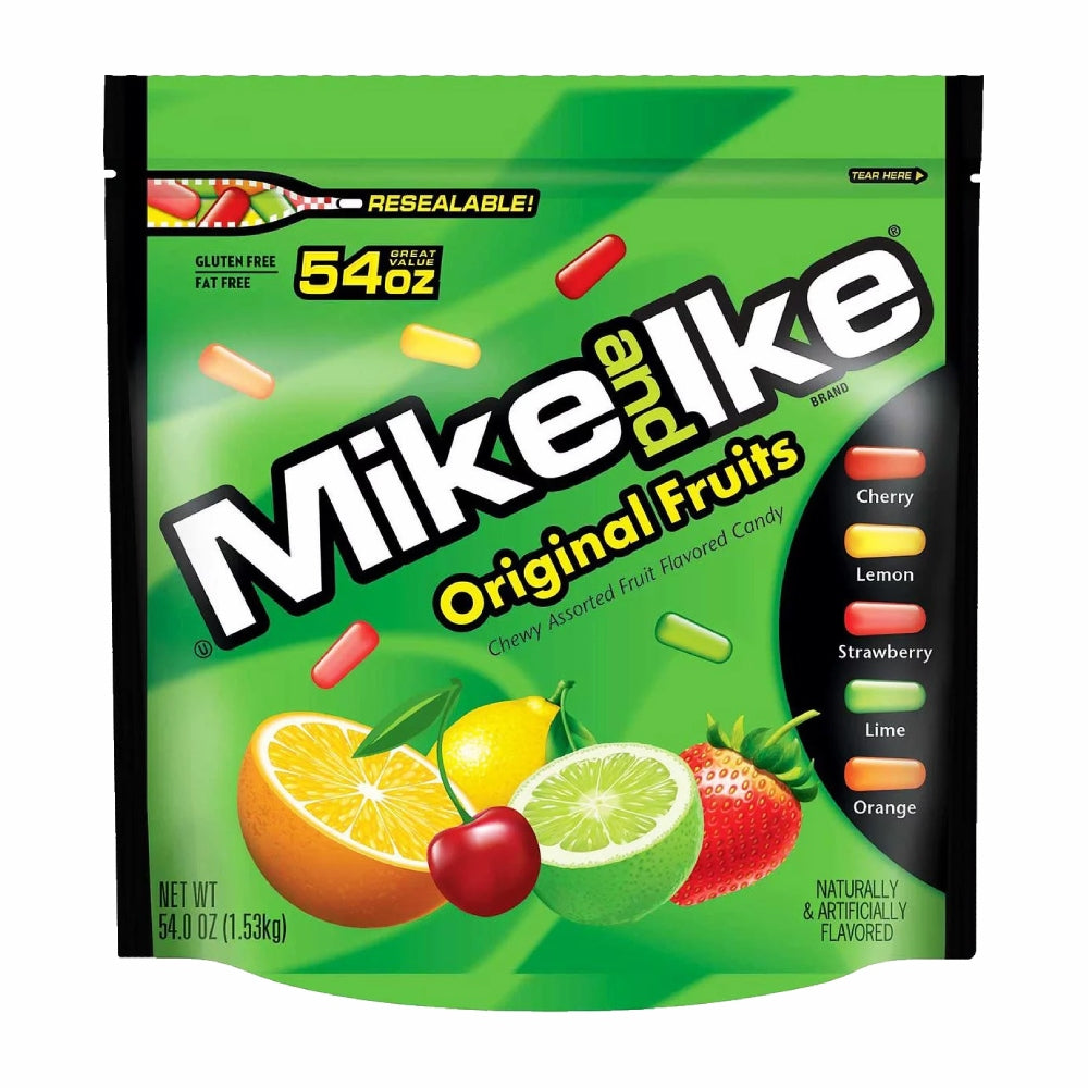 Mike & Ike Assorted Fruit Candies - 54 Oz Contarmarket