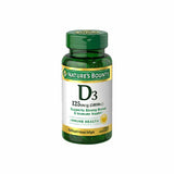 Nature's Bounty Vitamin D3  5000 IU, 150 softgels - 12 Pack