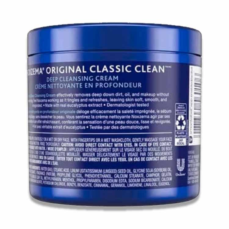 Noxzema - Classic Clean Original Deep Cleansing Cream with Eucalyptus - 12 Oz- 6 Pack