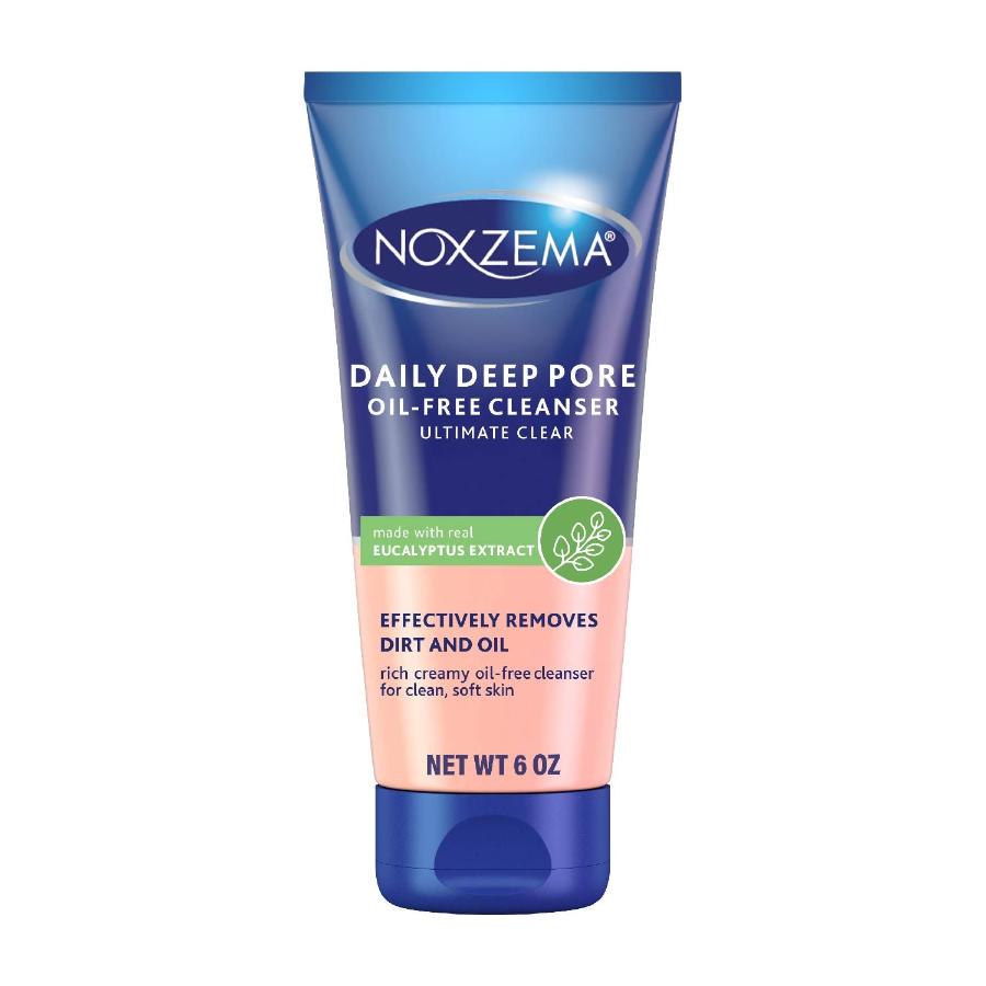 Noxzema Ultimate Clear Daily Deep Pore, Oil Free Cleanser - 6 Oz ea - 6 Pack