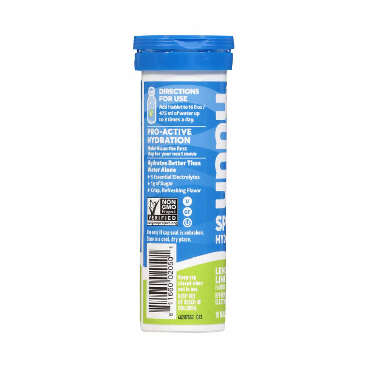 NUUN - Sport Hydration, Lemon Lime Drink Tablets - 10 Tablets - 48 Pack