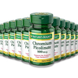 Nature's Bounty Chromium Picolinate - 50 Tablets - 24 Pack Contarmarket