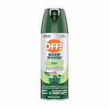 OFF! - Aerosol Deep Woods Dry Insect Repellent - 4 Oz - 12 Pack