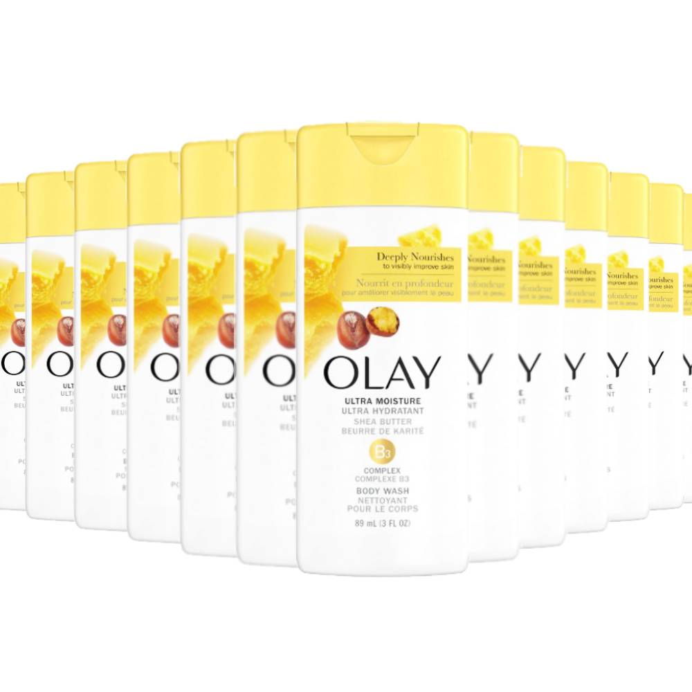 Olay Ultra Moisture Body Wash with Shea Butter - 3 fl oz, Bulk Contarmarket