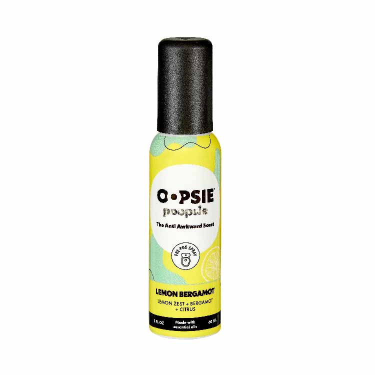 Oopsie Poopsie 2oz - Lemon Bergamot - The Anti Awkward Scent - 8 Pack