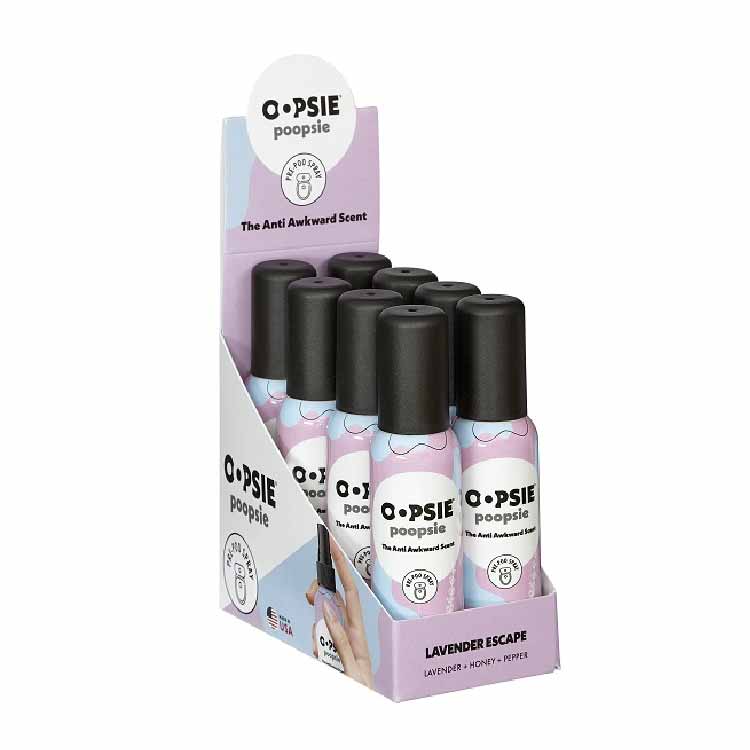 Oopsie Poopsie 2oz - Lavender Escape - The Anti Awkward  Scent - 8 Pack