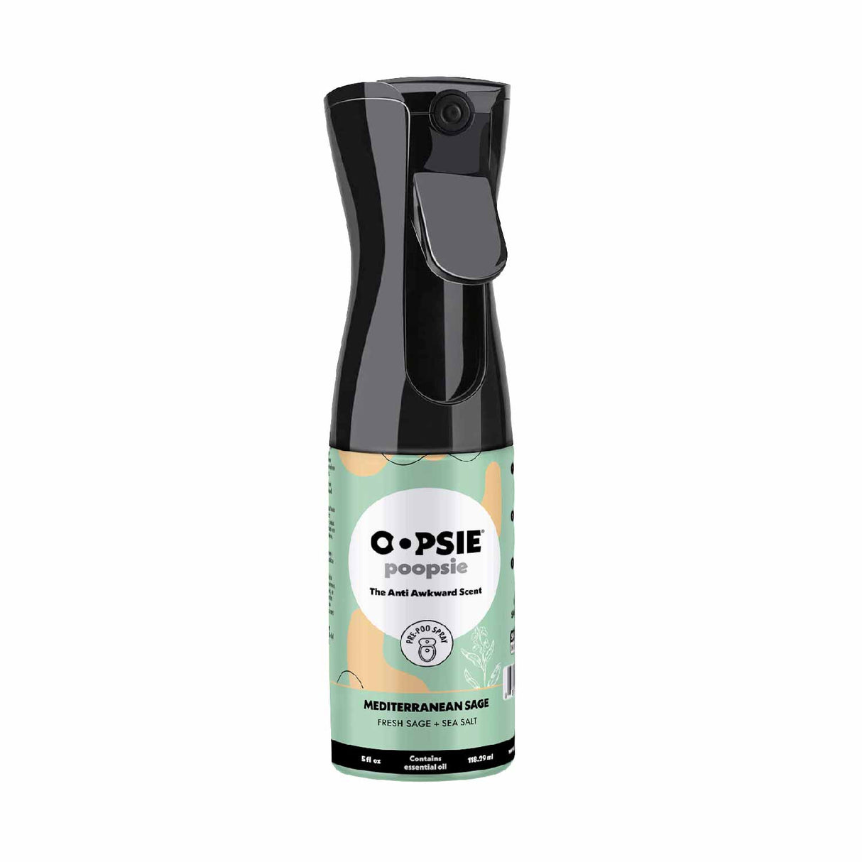 Oopsie Poopsie Spray Mist 5oz - Mediterranean Sage