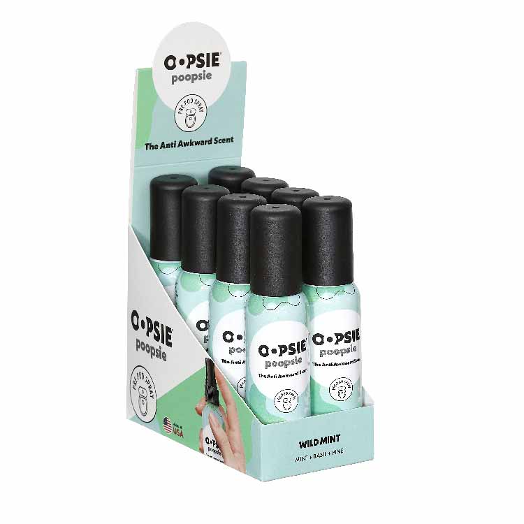 Oopsie Poopsie 2oz - Wild Mint - The Anti Awkward Scent - 8 pack