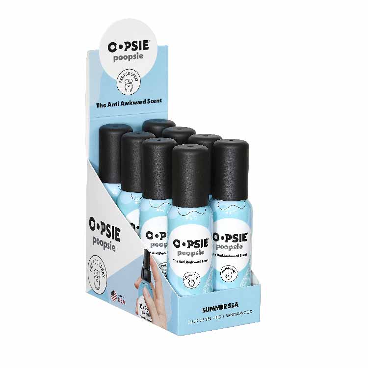 Oopsie Poopsie 2oz - Summer Sea - The Anti Awkward Scent - 8 pack