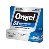 Orajel - Medicated Mouth Sores, Extra Strength, Gel - 0.42 oz - 24 Pack