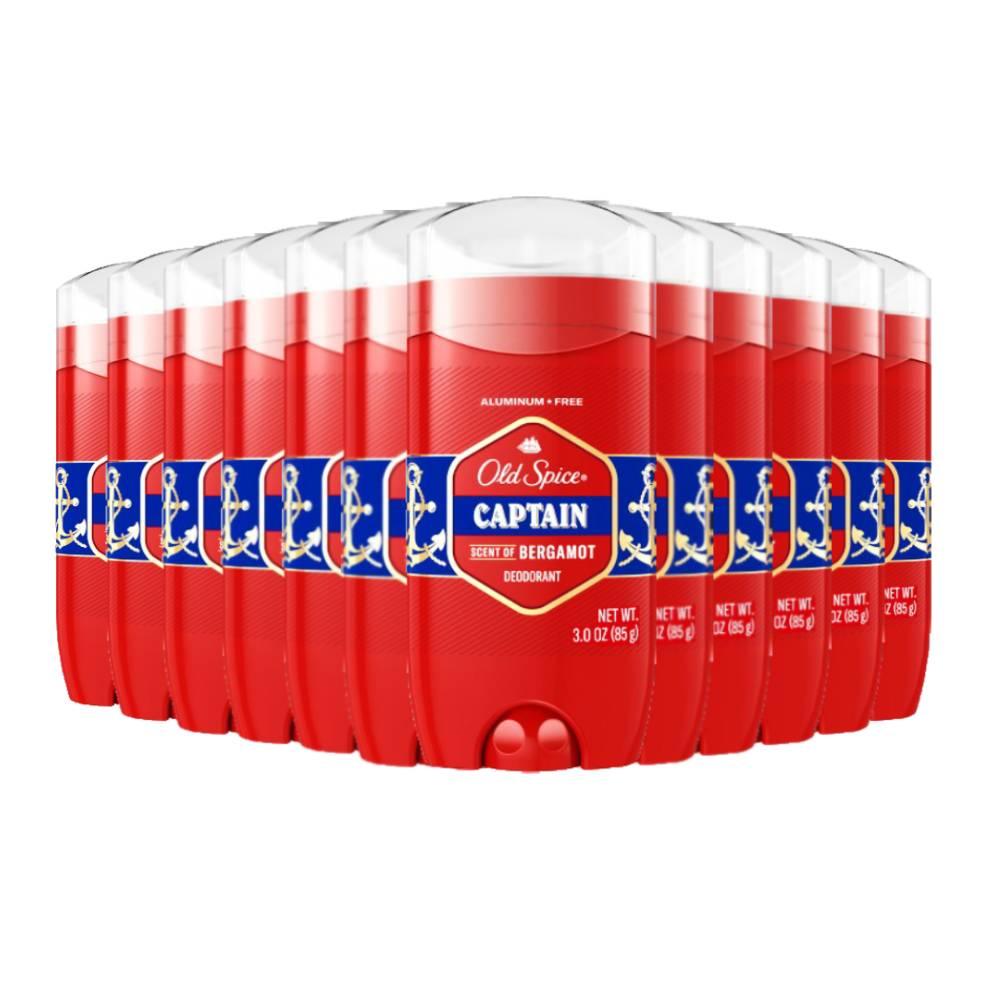 Old Spice Red Collection Captain Deodorant - 3oz -12 pack