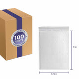 7.25 x 11 - #1 Self-Seal White Poly Bubble Mailers 100 Per Case