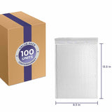 8.5 x 13.5 - #3 Self-Seal White Poly Bubble Mailers 100 Per Case