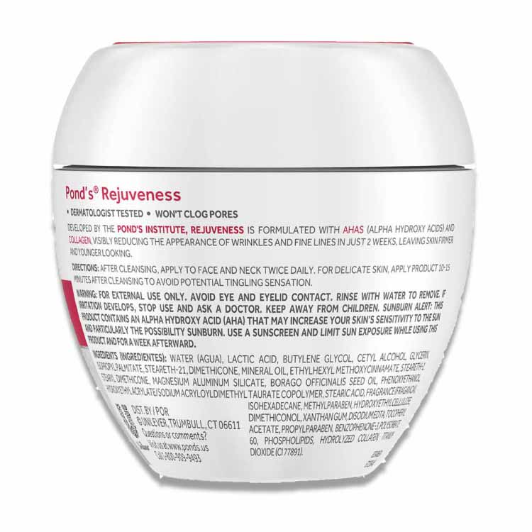 POND'S - Rejuveness Anti-Wrinkle Cream - 7 Oz - 12 Pack