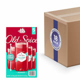 Old Spice - High Endurance Deodorant, 48H Protection, Pure Sport 3.0 Oz, 5 Ct - 18 Pack