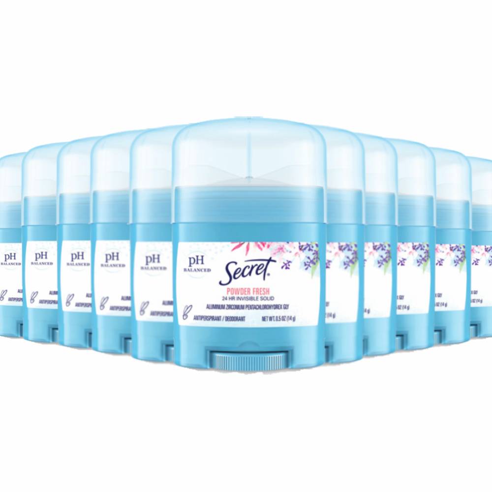  Secret Invisible Solid Anti-Perspirant & Deodorant Powder Fresh 0.50 oz - Wholesale Contarmarket