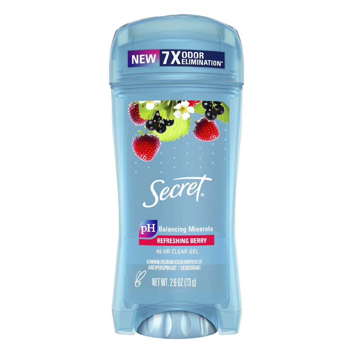 Secret Clear Gel Berry Antiperspirant & Deodorant  2.6 Oz - 120 Pack