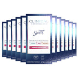 Secret - Clinical Strength, Invisible Solid, Powder Protection Antiperspirant & Deodorant - 1.6 Oz -12 Pack