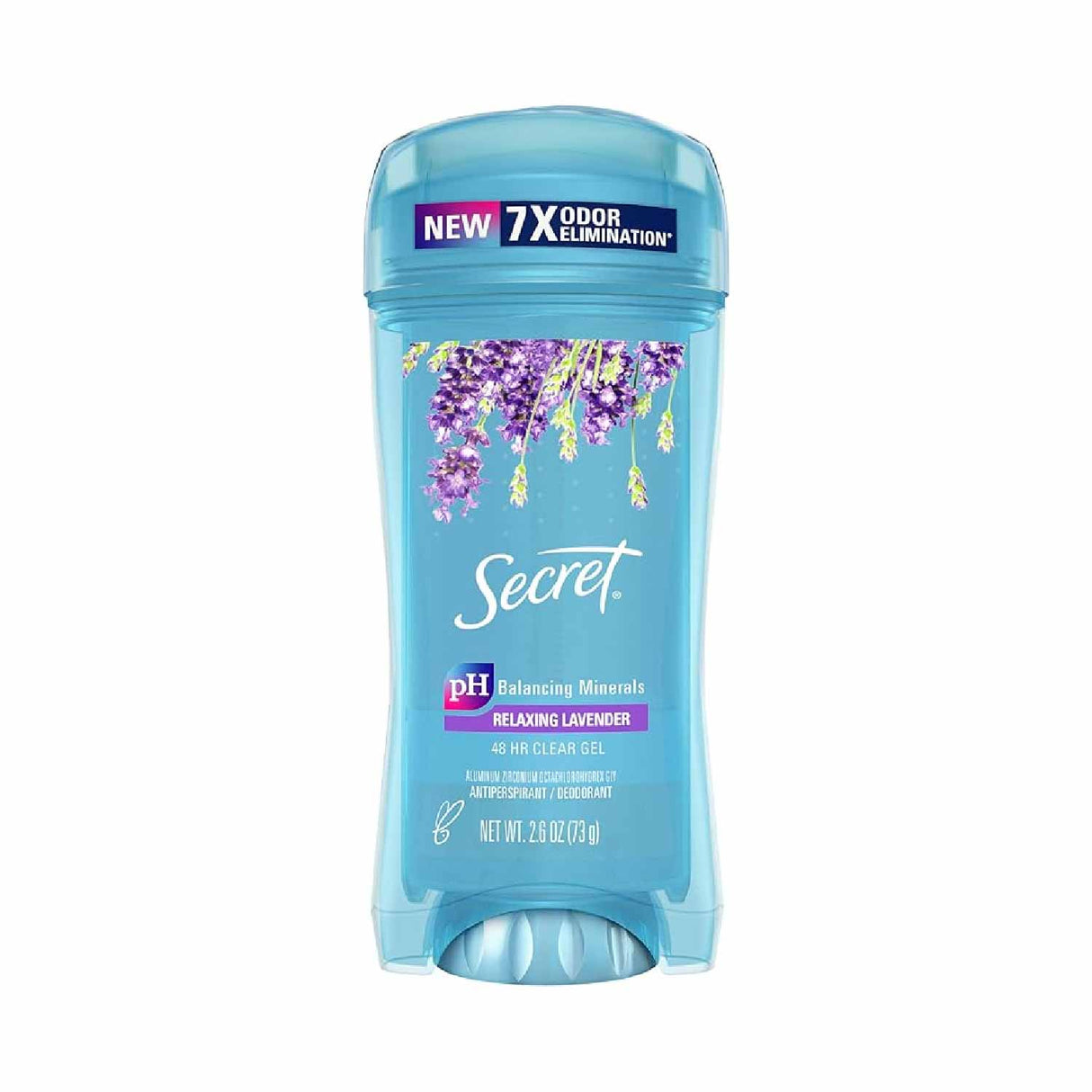 Secret Invisible Solid  Lavender  Antiperspirant & Deodorant 2.6 Oz - 12 Pack