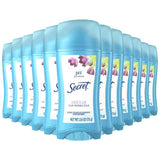 Secret Sheer Clean Invisible Solid Antiperspirant & Deodorant - 2.6oz   12 Pack