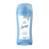 Secret - Invisible Solid Antiperspirant Deodorant, Unscented - 2.6 Oz  - 12 Pack