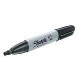 Sharpie - Chisel Tip Permanent Markers, Black - 12 Ct Each